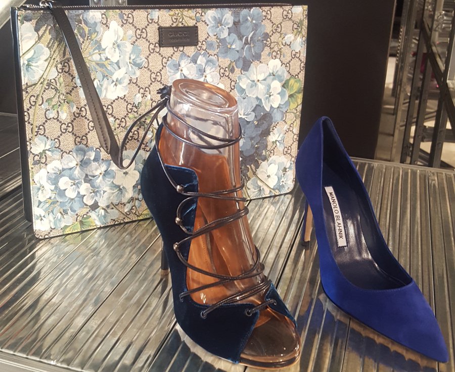 Nordstrom Designer Preview l shoes and clutch